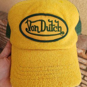 Von Dutch Trucker Hat-Yellow patch